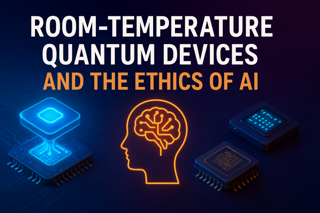 Room-Temperature Quantum Devices and the Ethics of AI.