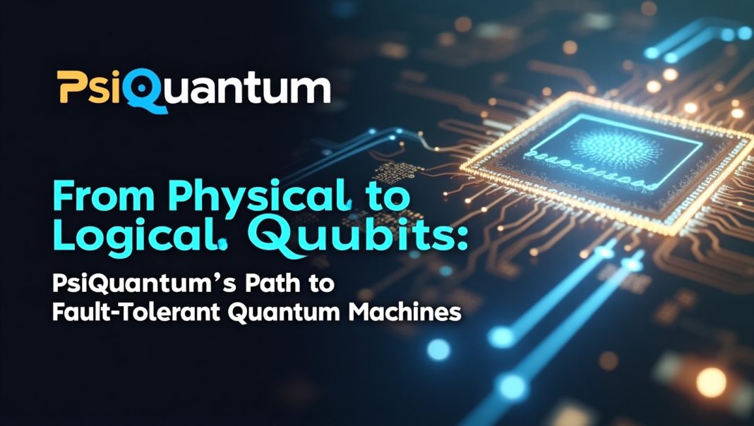 From Physical to Logical Qubits: PsiQuantum’s Path to Fault-Tolerant Quantum Machines.