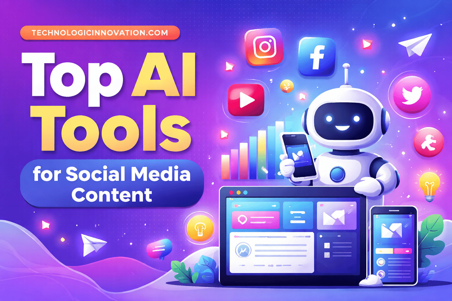 Top AI Tools for Social Media Content 2026