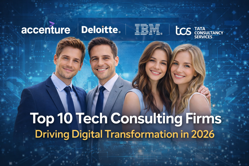 Top tech consulting firms driving digital transformation in 2026