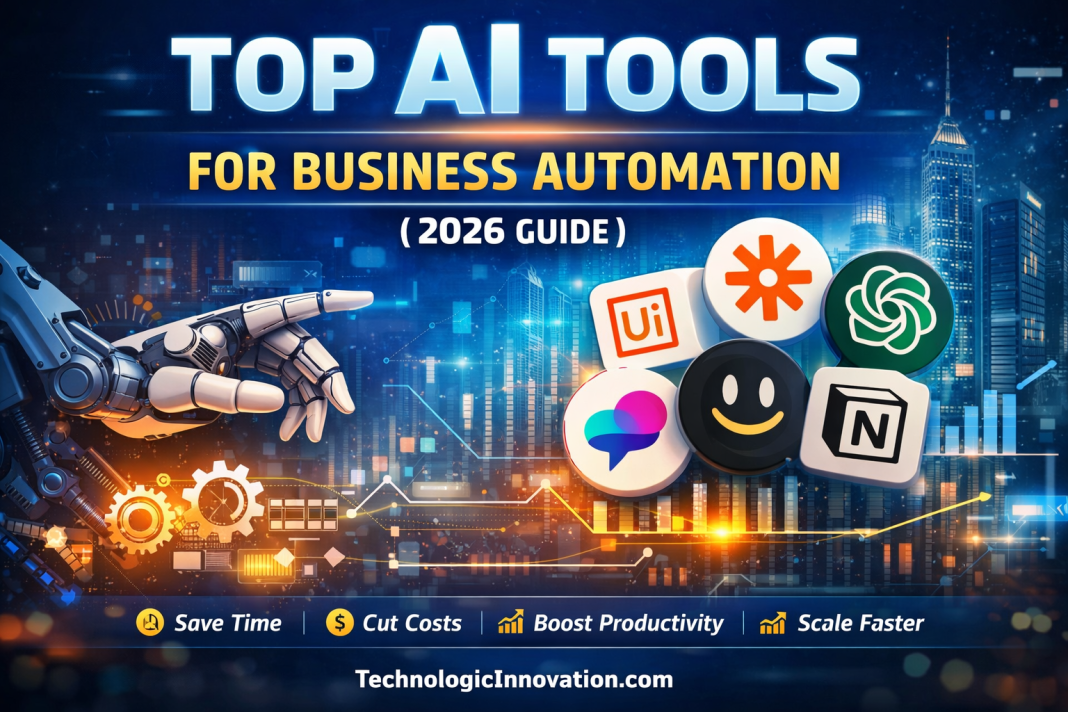 Top AI Tools for Business Automation (2026 Complete Guide)