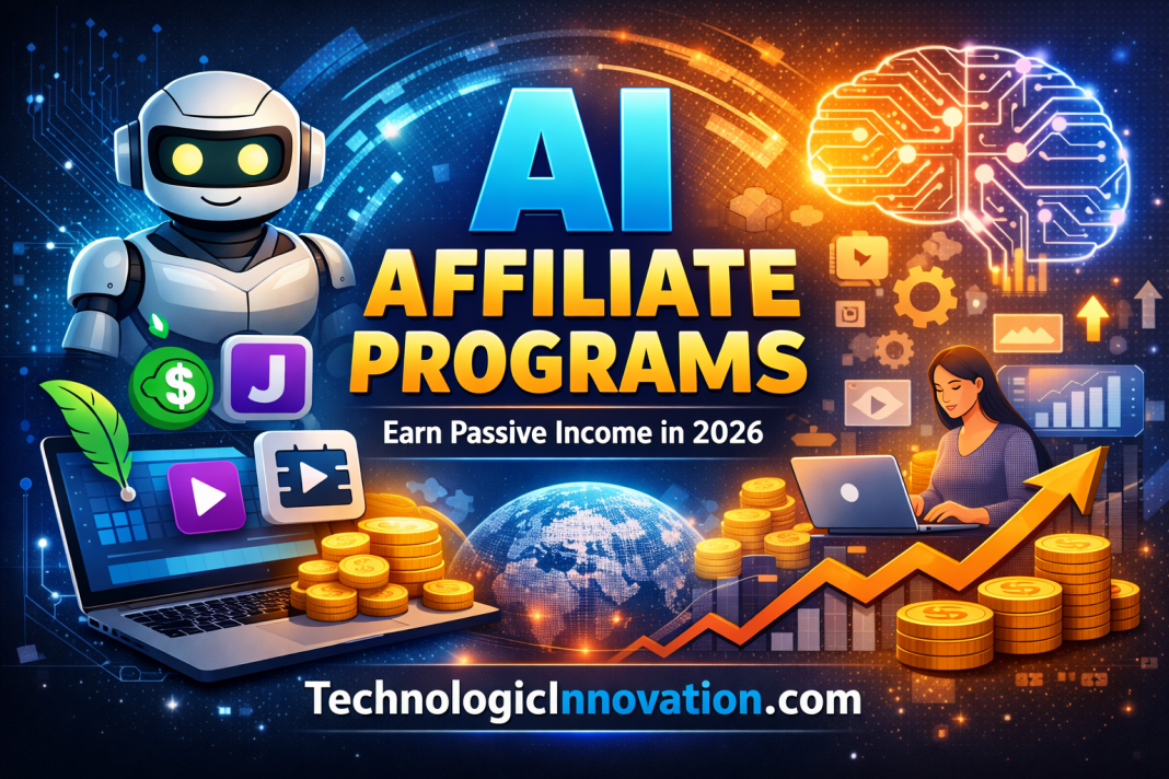 Best AI Tools Affiliate Programs (2026) Earn Recurring Income with ChatGPT & Automation