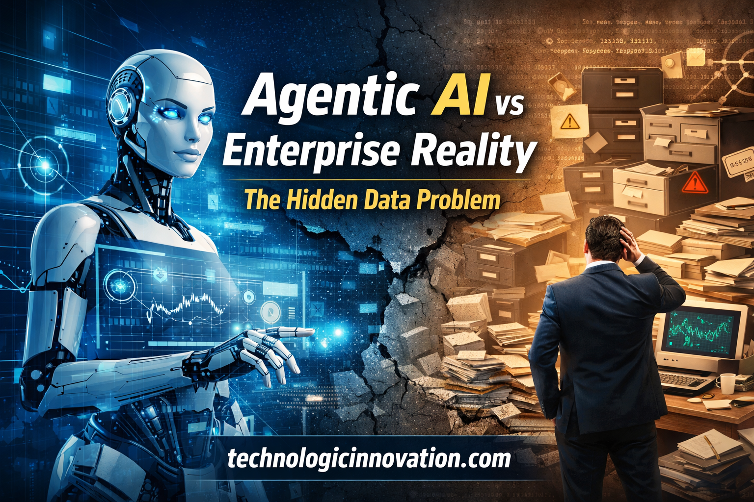 Agentic AI vs Enterprise Reality: Hidden Data Problem