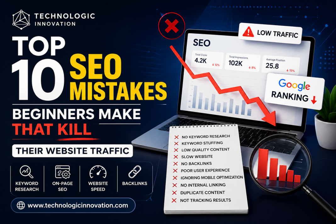 Top 10 SEO Mistakes Beginners Must Avoid (2026 Guide)
